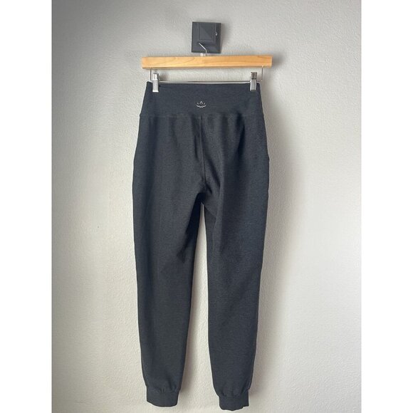 Beyond Yoga Charcoal Black High Waisted Spacedye Midi Jogger Size Small - Picture 4 of 6